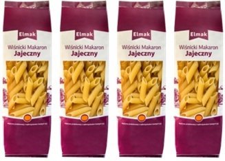 Wiśnicki Makaron Jajeczny Rurki Skośne 250g swojski Elmak