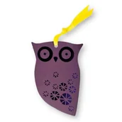 Zakładki do książek - Zakładka do książek ze wstążką - Sowa Jagoda - Moses - miniaturka - grafika 1