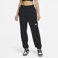 Spodnie damskie - Damskie Spodnie NIKE W NSW FT FLC OS PANT DNC DV0336-010 – Czarny - miniaturka - grafika 1