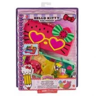 Lalki dla dziewczynek - Mattel Hello Kitty Piórnik Zestaw Plaża GVC40 GVC39 - miniaturka - grafika 1