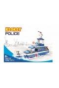 Klocki - Klocki Kloksy Policja łódź patrolowa 141 elementów - miniaturka - grafika 1