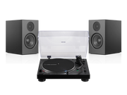 Zestawy stereo - Audio-Technica AT-LP120XBT-USB (czarny) + A28 (czarny) - miniaturka - grafika 1