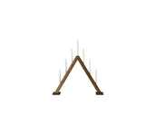 Ozdoby bożonarodzeniowe - Markslöjd 706226 - Świecznik bożonarodzeniowy ARIELE 7xE10/3W/230V drewno/biały - miniaturka - grafika 1