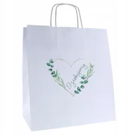 Akcesoria do pakowania - Torebki papierowe 30x17x34cm na ciasto dla gości - miniaturka - grafika 1