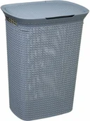 Kosze na bieliznę - Kosz na pranie kolor szary 57lt 61,5x46x35cm - miniaturka - grafika 1