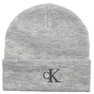 Czapki damskie - Czapka Monogram Embro Beanie K60K612319 0I0 (CK529-b) Calvin Klein - miniaturka - grafika 1