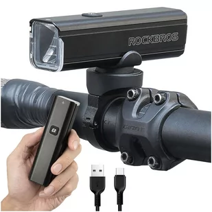 Lampka rowerowa RockBros Bike LED Lamp RHL1000 wodoodporne światło na kierownicę 1000lm reflektor ledowy latarka - Lampki rowerowe - miniaturka - grafika 1