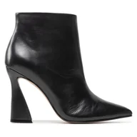 Botki damskie - Botki Simple SL-04-02-000100 Czarny - miniaturka - grafika 1