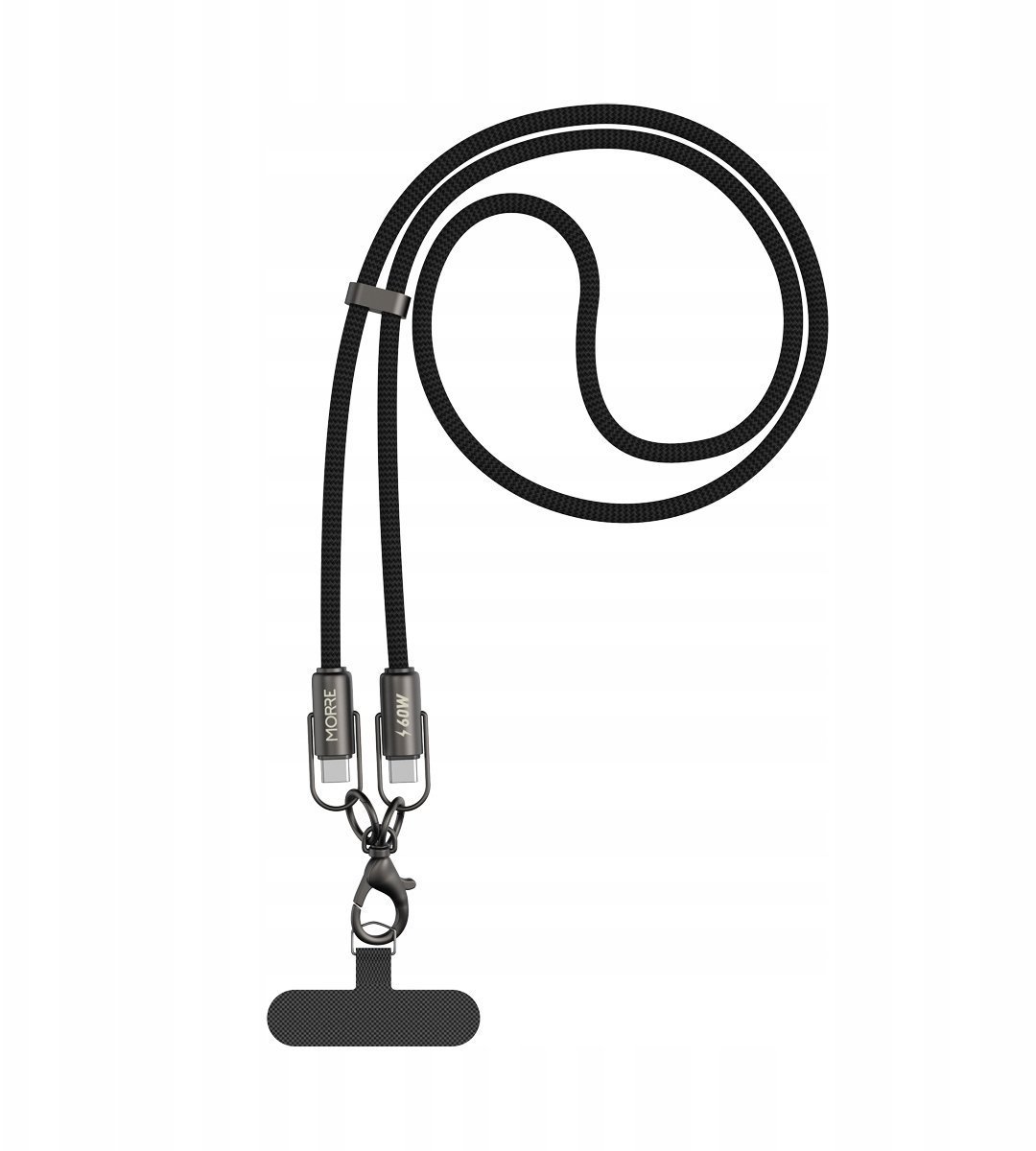 Kabel USB Tiross MORRE KABEL-SMYCZ DO ŁADOWARKI USB-C 60W 1,3m