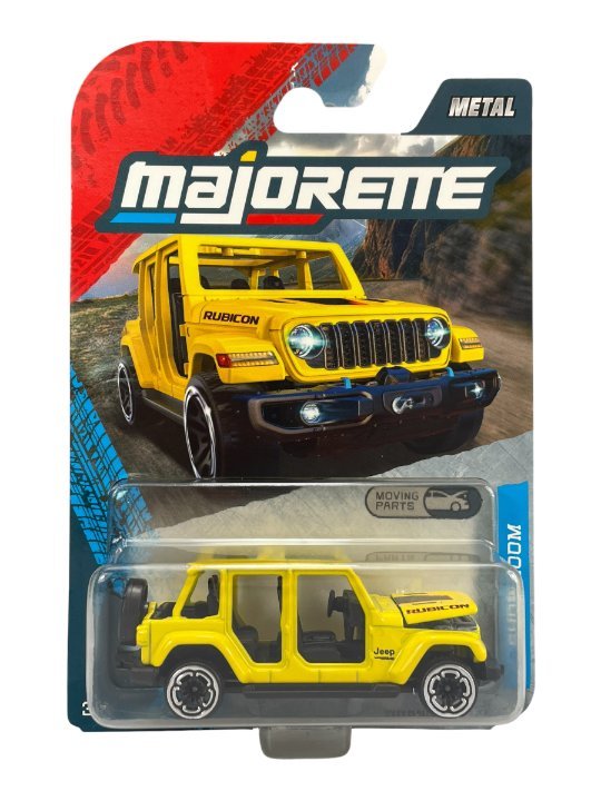 MAJORETTE SHOWROOM JEEP WRANGLER 4XE ŻÓŁTY 1:64 8502000000