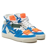 Sneakersy męskie - Sneakersy Off-White OMIA065S22LEA0040140 Niebieski - miniaturka - grafika 1