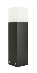 Cube Nowoczesny słupek ogrodowy Max 40 cm czarny CB-MAX 400 BL - Lampy ogrodowe - miniaturka - grafika 1