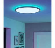 Lampy sufitowe - Eglo 901473 - LED RGBW Ściemnialne oświetlenie zewnętrzne ROVITO-Z 16,8W/230V śr. 50 cm IP44 białe - miniaturka - grafika 1