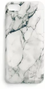 Wozinsky Marble żelowe etui pokrowiec marmur Samsung Galaxy S21 Ultra 5G biały - Etui i futerały do telefonów - miniaturka - grafika 1