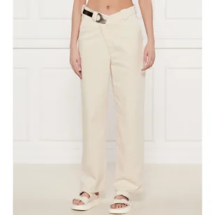 Pinko Jeansy Paint Straight fit - Spodnie damskie - miniaturka - grafika 1