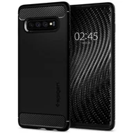 Etui i futerały do telefonów - Spigen Etui Rugged Armor Galaxy S10 czarne 8809640252273 - miniaturka - grafika 1