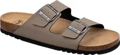 Sandały męskie - Scholl Julien, sandały męskie, szarobrązowe, 43 EU, Szarobrązowy, 43 EU - miniaturka - grafika 1
