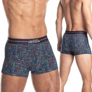 Bokserki męskie szorty bawełniane dopasowane LAMA M-994 - XL - Majtki męskie - miniaturka - grafika 1