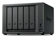 Serwery plików NAS i macierze dyskowe - NAS Synology DS1525+, Tower, 5x 2.5"/3.5" SATA + 2x M.2 2280 NVMe SSD, AMD Ryzen V1500B, 8GB DDR4 (max.32GB), 2x 2.5GbE RJ-45, 2x USB 3.2, adapter 120W - miniaturka - grafika 1