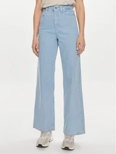 Calvin Klein Jeansy K20K206579 Niebieski Wide Leg - Spodnie damskie - miniaturka - grafika 1