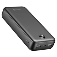 Powerbanki - Powerbank Swissten Worx Pro 20000 mAh Kolor: czarny - miniaturka - grafika 1