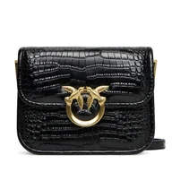 Torebki damskie - Torebka PINKO Love Box Bag Fl Mini AI 25-26 PLTT 104297 A2OH Czarny - miniaturka - grafika 1