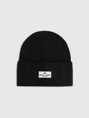 Czapki damskie - 4F Czapka beanie damska - czarna M - miniaturka - grafika 1