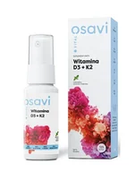 Witaminy i minerały - Osavi - Witamina D3 + K2 spray doustny, mięta pieprzowa, 25 ml - miniaturka - grafika 1
