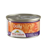 Mokra karma dla kotów - Almo nature Daily Menu 24 x 85 g Królik - miniaturka - grafika 1