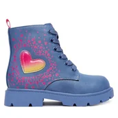 Buty dla dziewczynek - Trapery Agatha Ruiz de la Prada 251965 Niebieski - miniaturka - grafika 1