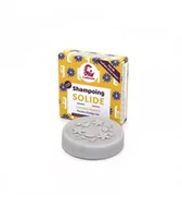 Szampony do włosów - Lamazuna, Szampon w kostce do włosów siwych i blond, INDYGO I RUMIANEK, 70 ml - miniaturka - grafika 1