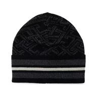 Czapki męskie - Tommy Hilfiger Wełniana czapka TH MONOGRAM AOP - miniaturka - grafika 1