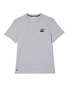 Lacoste T-shirt męski, Srebrna Chiny, XXL - Koszulki męskie - miniaturka - grafika 1