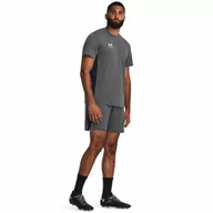 Spodnie sportowe męskie - Męskie spodenki treningowe Under Armour UA M's Challenger Knit Short - granatowe - UNDER ARMOUR - miniaturka - grafika 1