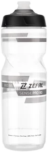 Zefal Zefal Sense Pro Bidon 800ml, transparent 2020 Bidony 26.781-02 - Shakery i bidony sportowe - miniaturka - grafika 1