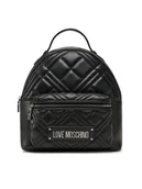 Plecaki - LOVE MOSCHINO Plecak JC4148PP1MLA000B Czarny - miniaturka - grafika 1