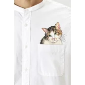 Pasmanteria - Haft Krzyżykowy - Zestaw Do Haftu - Naszywka - Kotek - miniaturka - grafika 1