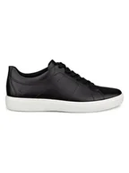 Trampki męskie - Ecco Skórzane sneakersy "Classic" w kolorze czarnym - miniaturka - grafika 1