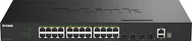 Switche - Switch D-Link SmartPro DGS-1530-28P - Switch - Smart - 24 x 10/100/1000 PoE+ + 4 x 10 Gigabit SFP+ - Desktop do montażu w szafie PoE+ 370 W DGS-1530-28P/E - miniaturka - grafika 1