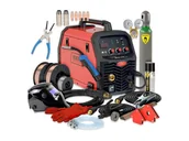 Spawarki - Spawarka Migomat Ideal Tecnomig 220 MMA Digital II v2 Pakiet akcesoriów 4 - TMIG220V2_pakiet4 - miniaturka - grafika 1