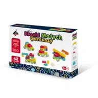 Klocki - Klocki małych geniuszy soft 62 elementy - miniaturka - grafika 1