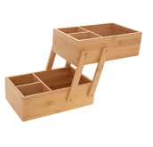 Pudła i pojemniki do przechowywania - Organizer Tidy 2 piętrowy - miniaturka - grafika 1