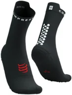Skarpetki i podkolanówki sportowe - COMPRESSPORT Skarpety ProRacing Socks V4 Run High - miniaturka - grafika 1