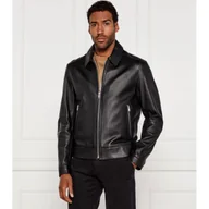 Kurtki męskie - BOSS BLACK Skórzana kurtka H-Mapson4 Regular Fit - miniaturka - grafika 1