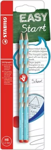 STABILO ołówek dla praworęcznych, EASYgraph S blue HB 2 szt. - Przybory szkolne - miniaturka - grafika 1