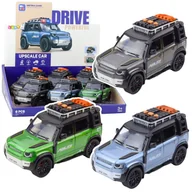 Samochody i pojazdy dla dzieci - Samochód Terenowy Rapid Napęd Otwierane Drzwi Światła Dźwięki Mix LEAN Toys - miniaturka - grafika 1