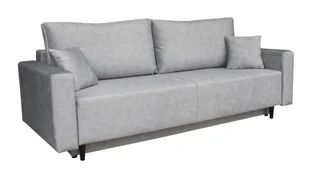 Sofa Niko 3Dl Terra 88 Czarna / Szara - Sofy i kanapy - miniaturka - grafika 1
