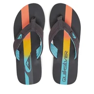 Klapki i japonki męskie - Japonki Quiksilver Molokai Layback AQYL101339 Szary - miniaturka - grafika 1