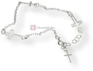 Różańce - Bransoletka srebrny CELEBRYTKA- AG 2,4 gr - miniaturka - grafika 1