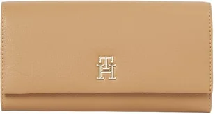 TOMMY HILFIGER Damski portfel TH LEGACY FLAP LRG AW0AW17267, KHAKI (płótno safari), OS, Khaki płótno safari, OS - Portfele - miniaturka - grafika 1